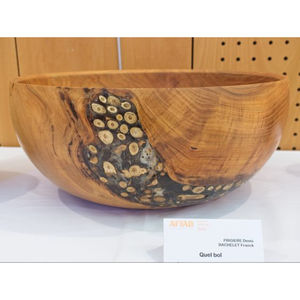 Cuenco de resina de madera con estilo, centro de mesa decorativo moderno rústico hecho a mano único, arte de cocina elegante - Product Image 1