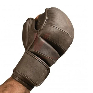 Gants de combat MMA noirs de haute qualité, logo personnalisé, gants de tir MMA les plus vendus, gants d'entraînement et de compétition de boxe - Product Image 4