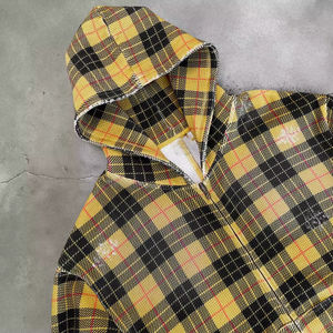 Sudaderas con Capucha de Invierno para Hombre, Estilo Vintage, Lavado Ácido, Ropa Urbana, Alta Calidad, 100% Algodón, Estampado, Franela, Talla Grande, con Cierre - Product Image 4