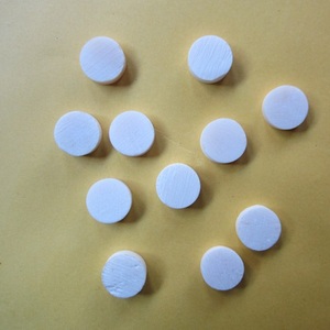 Boutons vierges personnalisables en incrustation d'os d'agate naturelle disponibles en taille et avec logo Style animal unique - Product Image 2