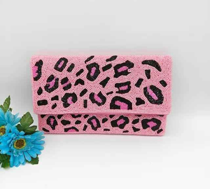 Mohsin กระเป๋าใส่เหรียญงานหัตถกรรมสำหรับเด็กผู้หญิงแบบนุ่มทำมือเย็บปักและประดับด้วยลูกปัดกระเป๋าครอสติชและงานฝีมือเย็บปักถักร้อย - Product Image 1