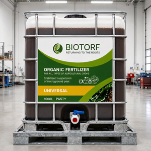 Engrais Organique Universel en Pâte Stabilisée, Tourbe Microbroyée Liquide pour Cultures Agricoles IBC 1000L - Product Image 1