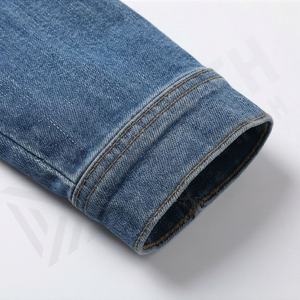 Chaqueta Vaquera para Mujer, Elegante, con Botones, Cuello Camisero, Tinte Liso, Transpirable, Estilo Femenino Moderno, Moda Urbana - Product Image 6