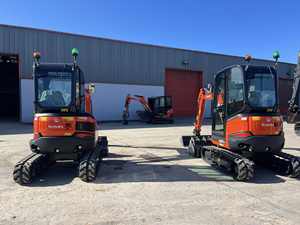 Miniexcavadora Kubota U27-4, Excavadora Hidráulica de 2.7 Toneladas |   Mini excavadora Kubota U27-4 de 2.7 toneladas con giro de cola cero en venta - Product Image 2