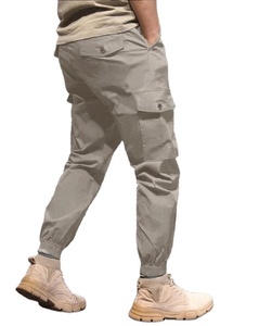 Street Wear Midweight Canvas Casual Men's Cargo Pantalones Transpirable Secado rápido Impermeable Lavado Suave - Product Image 3