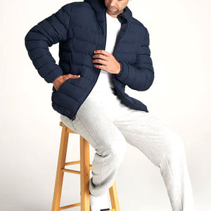 Solid Color Casual Men Puffer <b>Jacket</b> Streetwear New Fashion Windproof Men Puffer <b>Jacket</b> Best Design Puffer <b>Jacket</b> - Product Image 4