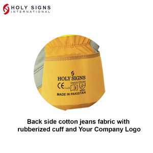 Vente en gros Prix XL Gants de sécurité Gants de gréeur canadiens en cuir de vachette pour travaux de jardinage et de construction-Anticoupure et antidérapant - Product Image 2