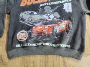 Sudadera con capucha personalizada BP Lavado ácido DTG Impreso 450 GSM Sudaderas con capucha y sudaderas para hombres Fabricantes de ropa Ropa deportiva - Product Image 4