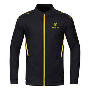 เสื้อแจ็คเก็ตแทร็คผู้ชายระบายอากาศได้ดี แขนยาว ออกแบบได้ตามต้องการ - Product Image 1