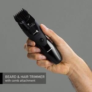 Recortadora de Barba y Cabello para Hombre, Precisión, Cuchilla de Acero Inoxidable, Uso en Seco/Húmedo, Diseño Delgado, Recargable por Cable/USB, IPX7 - Product Image 3