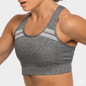 Women <b>Racerback</b> <b>Sports</b> <b>Bra</b> Breathable Athletic Workout <b>Bra</b> - Product Image 1
