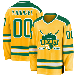 Wholesale Custom Embroidery 100% polyester <b>Applique</b> sublimation printing Ice Hockey Jersey 100% Polyester Hockey Jersey - Product Image 5