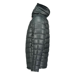 Venta al por mayor ajustable con capucha acolchado puños elásticos Puffer chaqueta con cremallera para los hombres con estilo ligero aislado chaqueta de invierno - Product Image 4