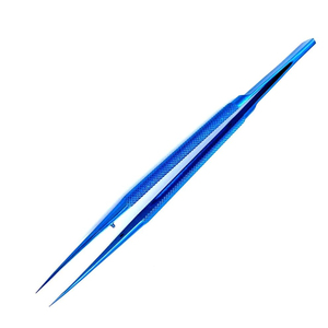 Pinzas Dentadas de Titanio Manuales de 18 cm, Instrumento Quirúrgico Oftálmico Microquirúrgico para Procedimientos de Oído, Nariz y Garganta, Uso Hospitalario, CE - Product Image 4