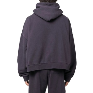 Sweat à capuche pour homme, poids lourd vintage, surdimensionné, délavé à l'acide, 100% coton de haute qualité, personnalisable pour l'automne - Product Image 5