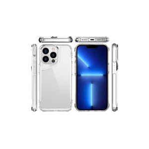 Coque arrière antichoc en silicone transparent Netzy SAFA T-Max pour iPhone 14 Pro 14 Plus - Étui de téléphone portable électroplaqué - Product Image 6