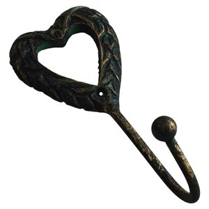 Ấn Độ Nguồn Cung Cấp Mới Nhất Màu Đen Kim Loại Tường Móc Phòng Ngủ Trang Trí Nội Thất Quần Áo Treo Móc Treo Tường Áo Khăn Móc - Product Image 4