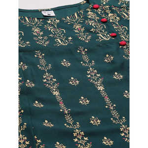 เสื้อเบลาส์และเสื้อเชิ้ตสำหรับผู้หญิงพิมพ์ลายดอกไม้สวยหรู - Product Image 5