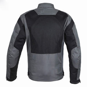 Veste de moto en toile à texte rapide, coupe-vent, à capuche, col montant, style vintage, protection, vente chaude - Product Image 4