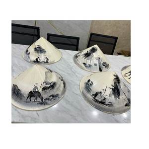 El mejor sombrero de paja cónico para agricultura de verano de Real Bamboo, venta al por mayor para agricultores con alta calidad para exportación - Product Image 6