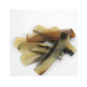 Peigne en corne traditionnel outil fait main durable écologique finition lisse polie fabriqué à partir de corne idéal pour les soins capillaires quotidiens - Product Image 6