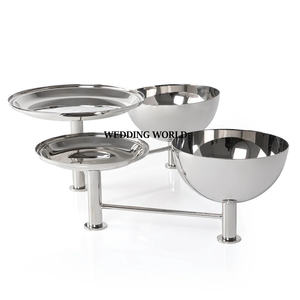 Juego de dos cuencos de chocolate de acero inoxidable Último nuevo diseño Cuencos de chocolate de tendencia Cuenco de chocolate de Ramadán pulido con espejo - Product Image 5