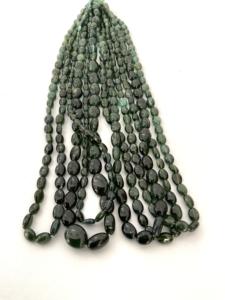 Turmalina azul indicolita natural, piedras pulidas en 6 hebras, natural, para la elaboración de joyería fina, piedra preciosa - Product Image 6