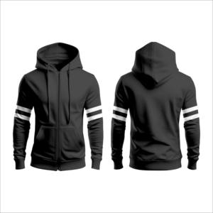 Sweat à capuche à manches longues Streetwear pour homme, sweat à capuche lourd, pull, taille américaine, sweat à capuche pour homme, 100% coton, French Terry, uni, logo personnalisé - Product Image 3