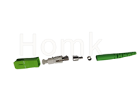 Kit de Conectores de Fibra Óptica SCAPC para Cable de Conexión de 0.9mm 2.0mm 3.0mm para Red WiFi