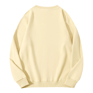 เสื้อสเวตเตอร์คอกลมแขนยาวผ้าคอตตอนเทอร์รี่ปักลาย6XL พองสไตล์ใหม่ปี2025 - Product Image 2
