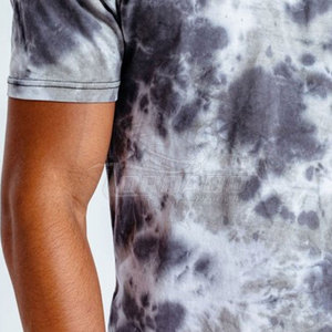 T-shirt respirant et léger pour homme, effet délavé, polyester/coton, séchage rapide, design personnalisé, vente en gros en stock - Product Image 5