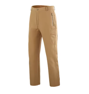 Vente en gros Pantalon en coton coupe ajustée pour hommes Braguette légère à fermeture éclair Décontracté Plat mi 100% Coton Léger Droit Service OEM disponible - Product Image 2