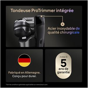 Afeitadora Eléctrica Impermeable para Hombre con Cuchillas Ultrafinas y Estuche de Viaje, Kit de Afeitado Preciso que Incluye Recortadora para Uso Corporal - Product Image 3