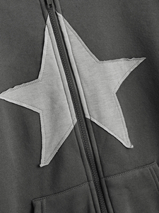 Sudadera con Capucha de Invierno para Hombre, 100% Algodón, Fabricante Personalizado, Estilo Casual, Holgada, Desgastada, con Bordado Grueso e Impresión Digital - Product Image 3