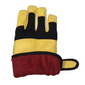 Gants de travail généraux Gants de mécanicien en peau de chèvre anti-chocs et antidérapants pour le jardinage et l'assemblage industriel Gants confortables - Product Image 2