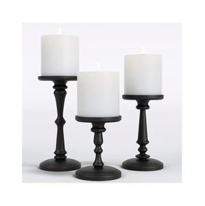 2025 nouveauté vente chaude luxe décoratif Simple bougeoir en métal couleur or avec différentes tailles - Product Image 3