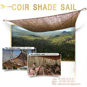 VOILE D'OMBRAGE DE COIR FABRIQUÉE À PARTIR DE 100% NATUREL AU MEILLEUR PRIX UTILISÉE POUR LA DÉCORATION DE COIR PRODUITE AU VIETNAM - Product Image 3