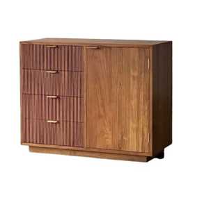 Armario para Ropa, Armario de Madera de Teca, Armario Minimalista, Muebles para Dormitorio - Product Image 1