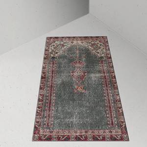 พรมลายวินเทจ, พรมลายตุรกีสำหรับละหมาด, พรมมุสลิม, พรมขนนุ่ม - Product Image 1