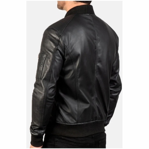 Veste pour hommes Vestes pour hommes Personnalisable Haute Qualité Style Décontracté Mouton Coupe-Vent Vestes en Cuir pour Hommes Confortable Hiver - Product Image 2