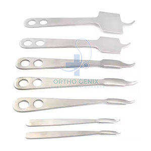 Ensemble de leviers osseux, instruments chirurgicaux orthopédiques en acier inoxydable, manuels, haute qualité, certifiés CE pour utilisation hospitalière, procédures osseuses - Product Image 4