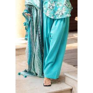 Conjunto de Salwar Kameez de Algodón Estampado Khaddar de 3 Piezas, Estilo Pakistaní, Ropa Étnica India para Festivales, Material Resistente SD-52232 - Product Image 6