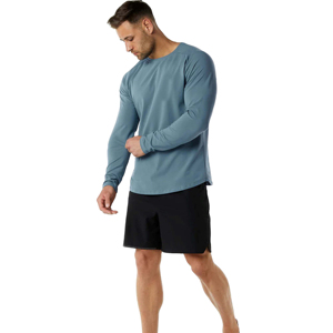 Camiseta de Manga Larga para Hombre de Alta Calidad, 100% Algodón, Color Sólido, Corte Regular, Personalizable - Product Image 1