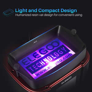 Accesorios para Impresora 3D Mars 3 y Mars 3 Pro, Tanque de Resina Metálica de 2 Piezas - Product Image 4