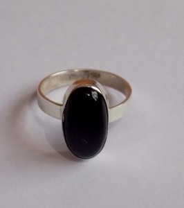 Nueva llegada aguamarina 10-15mm punta conjunto anillo 925 plata esterlina chapado en oro joyería para Feliz Año Nuevo y regalo de aniversario - Product Image 3