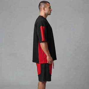 Vente en gros de t-shirts personnalisés avec logo, écologiques, solides, élégants, 100% coton, décontractés, imprimés, à manches courtes, streetwear, hip hop, pour hommes - Product Image 6