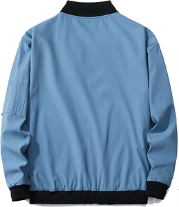 Nouveau Vente en gros Vêtements de sport légers coupe-vent coupe-vent pour hommes Veste imperméable décontractée Bombers Flight Softshell - Product Image 2