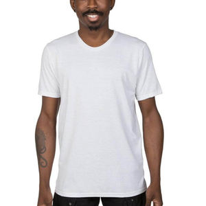 Lose Fit coton t-shirt personnalisé pour unisexe concevez votre propre t-shirt ajouter des t-shirts personnalisés - Product Image 4