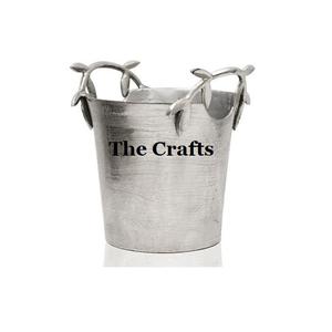 Cubo de hielo martillado de acero inoxidable Cubo de hielo de forma redonda de tamaño personalizado para uso doméstico en hoteles y restaurantes - Product Image 4