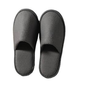 गहरे भूरे रंग के डिस्पोजेबल चप्पल विरोधी पर्ची बंद पैर की अंगुली आरामदायक सांस लेने योग्य एवा चारपाई होटल यात्रा से कोरल फ्लेक्स कपास - Product Image 1